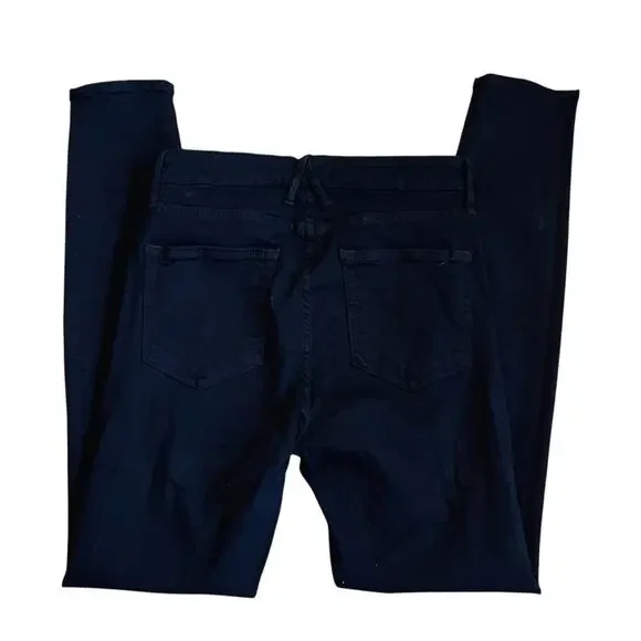 Good American Women’s Sz 29 Black High Rise Good Legs Jeans Stretch Denim - Picture 8 of 16